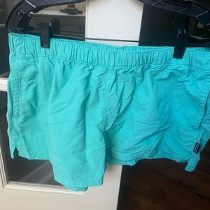 Patagonia Baggie Shorts - XL - Mint green